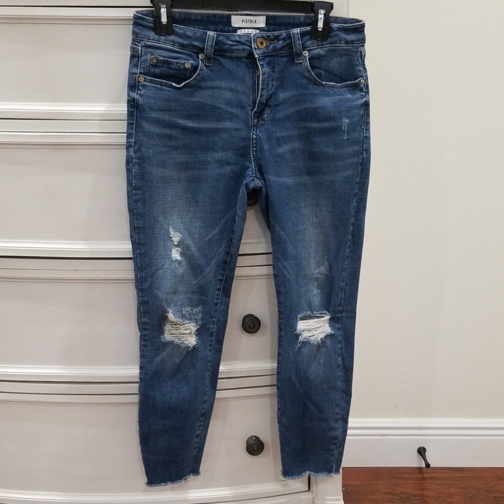 Pistola distressed jeans